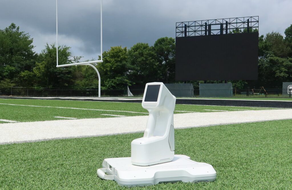 MC2 portable xray on the field